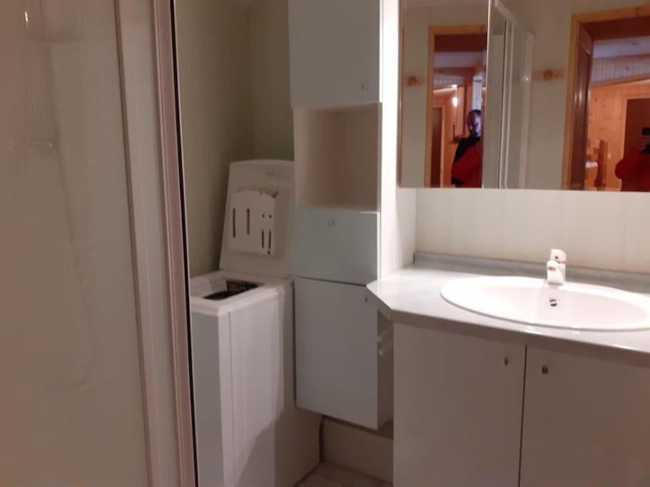 Grand Appartement Aux Rousses Au Dessus De La Meublerie Du Bois De L'Ours Les Rousses Kültér fotó